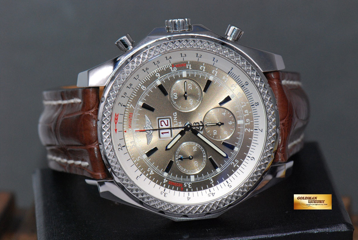 [SOLD] BREITLING BENTLEY 6.75 SS 47mm CHRONOGRAPH AUTOMATIC A44362 (MINT)
