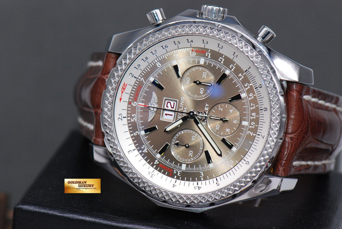 [SOLD] BREITLING BENTLEY 6.75 SS 47mm CHRONOGRAPH AUTOMATIC A44362 (MINT)
