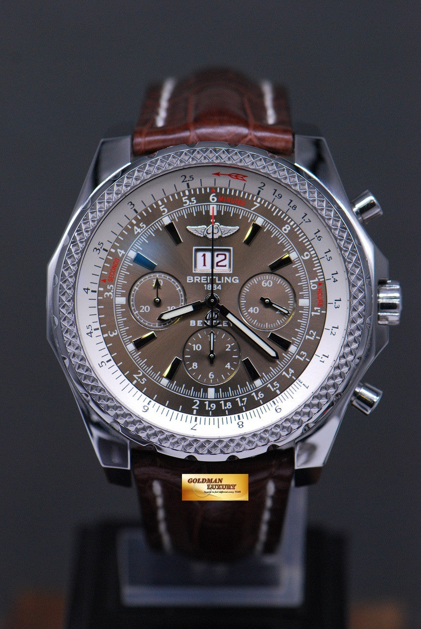 [SOLD] BREITLING BENTLEY 6.75 SS 47mm CHRONOGRAPH AUTOMATIC A44362 (MINT)