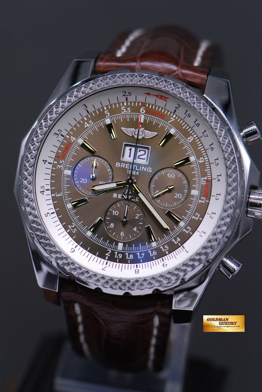 [SOLD] BREITLING BENTLEY 6.75 SS 47mm CHRONOGRAPH AUTOMATIC A44362 (MINT)