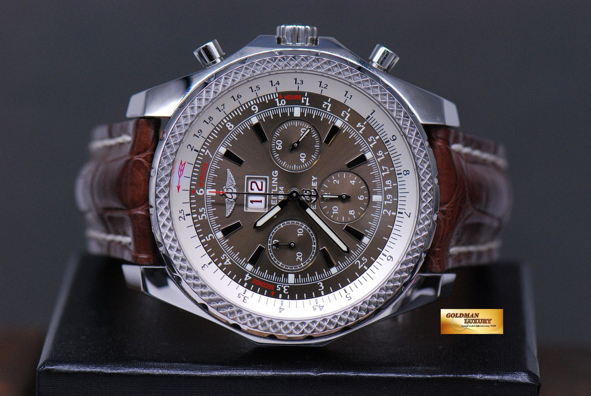 [SOLD] BREITLING BENTLEY 6.75 SS 47mm CHRONOGRAPH AUTOMATIC A44362 (MINT)