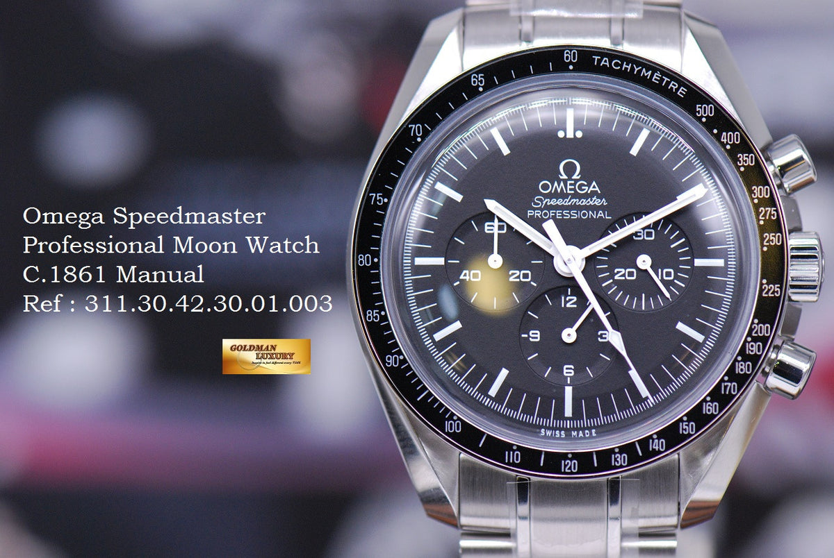 [SOLD] OMEGA SPEEDMASTER PROFESSIONAL MOON WATCH C.1861 MANUAL (NEW-UNWORN)