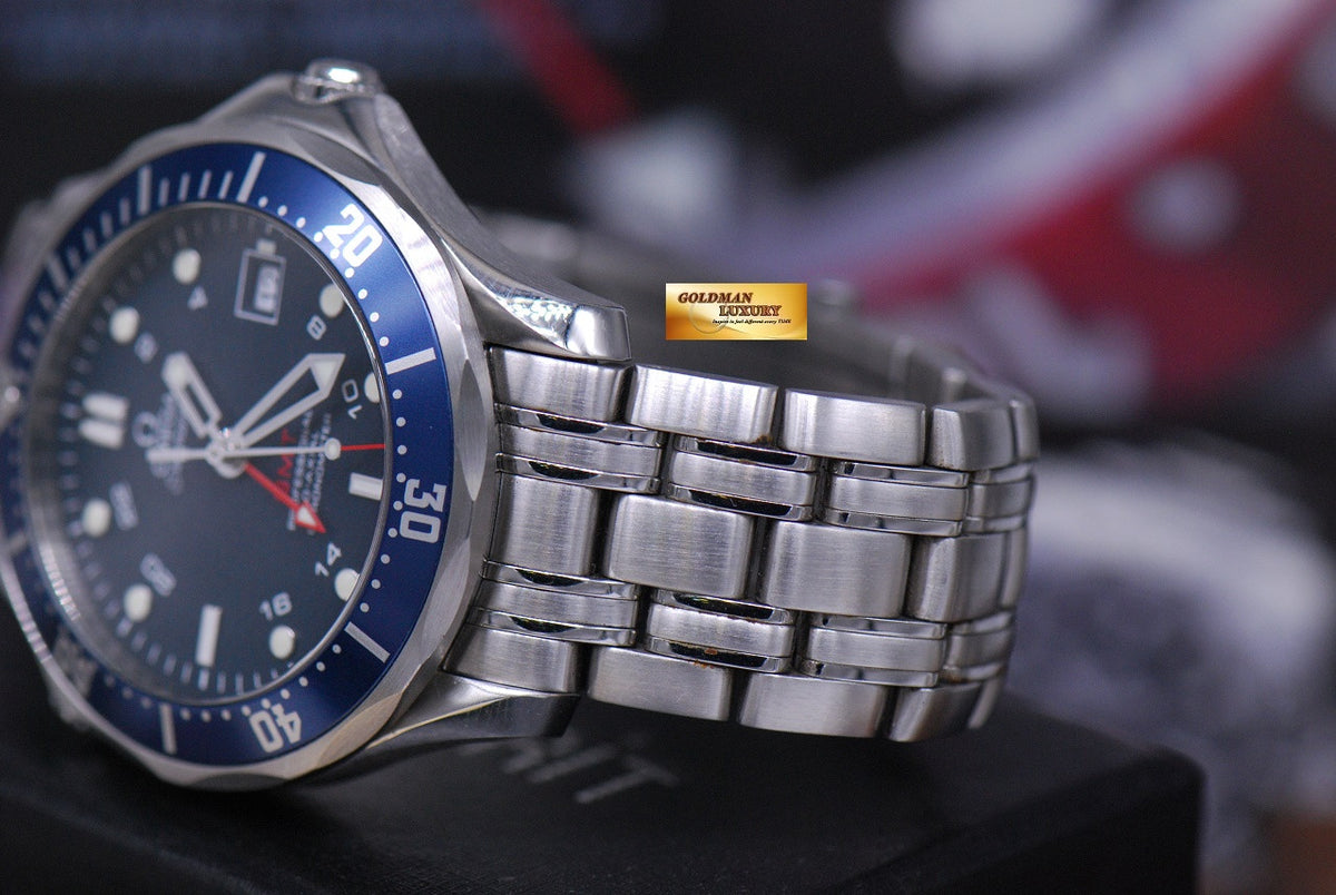 [SOLD] OMEGA SEAMASTER 300m DIVER 41mm CO-AXIAL GMT AUTOMATIC (MINT)