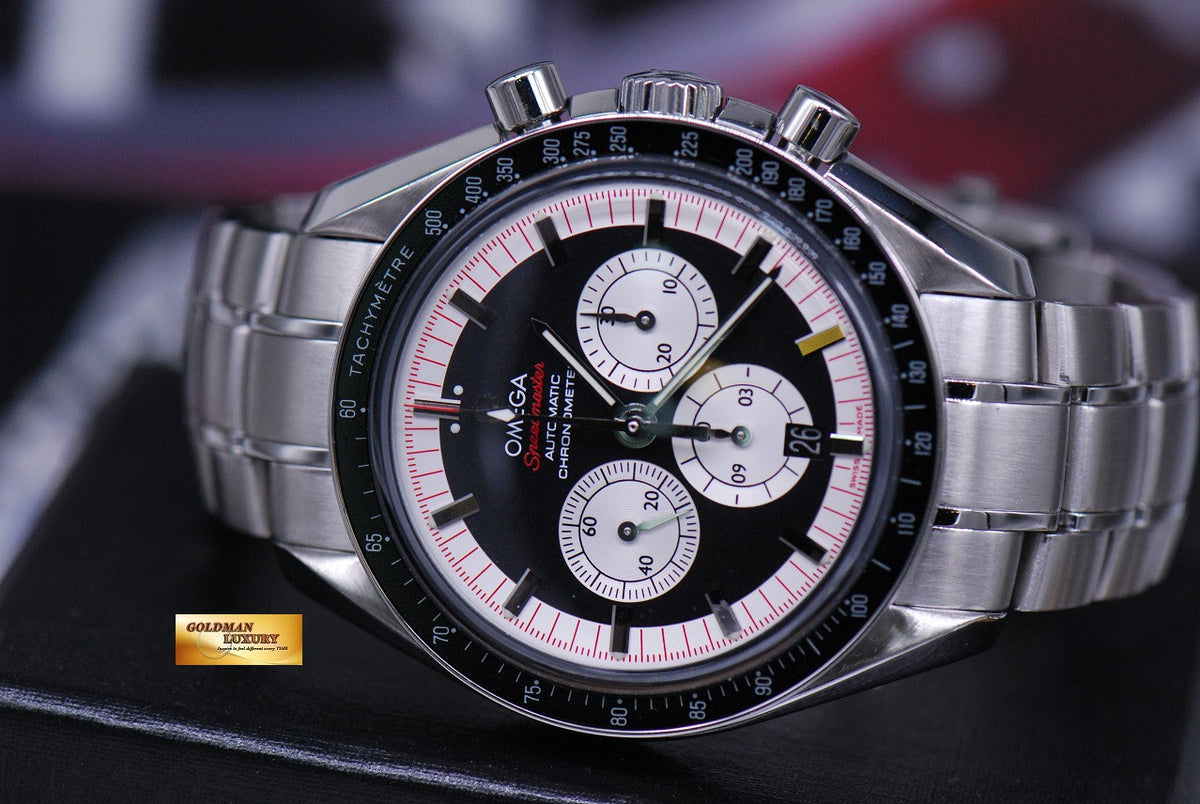[SOLD] OMEGA SPEEDMASTER CHRONOGRAPH “MICHAEL SCHUMACHER” THE LEGEND AUTOMATIC (MINT)