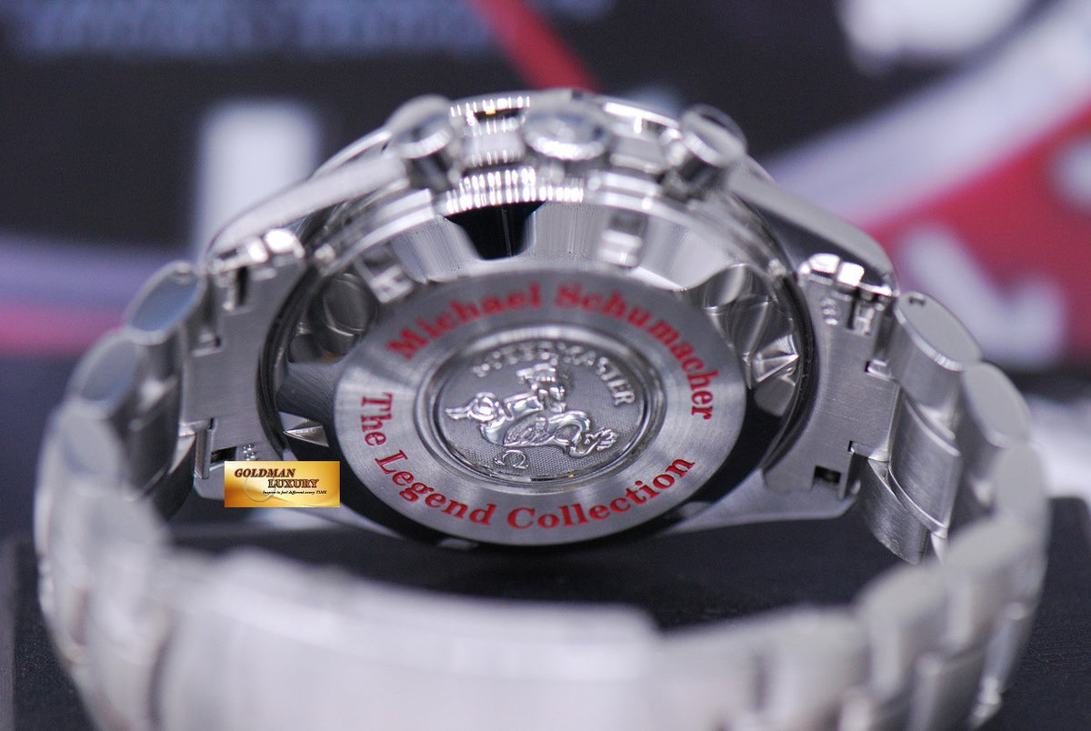 [SOLD] OMEGA SPEEDMASTER CHRONOGRAPH “MICHAEL SCHUMACHER” THE LEGEND AUTOMATIC (MINT)