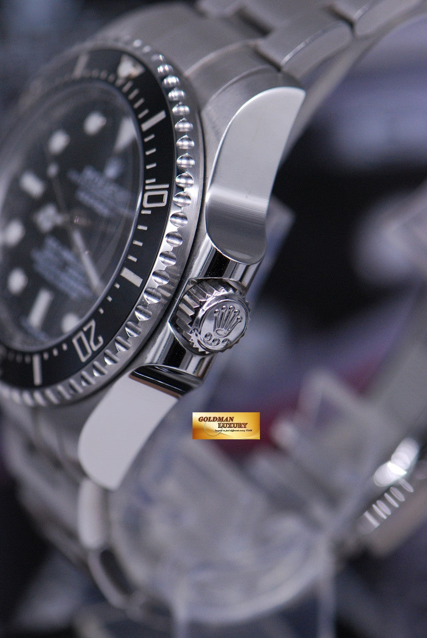[SOLD] ROLEX OYSTER PERPETUAL DEEPSEA SEA-DWELLER BLACK 116660 (LNIB)