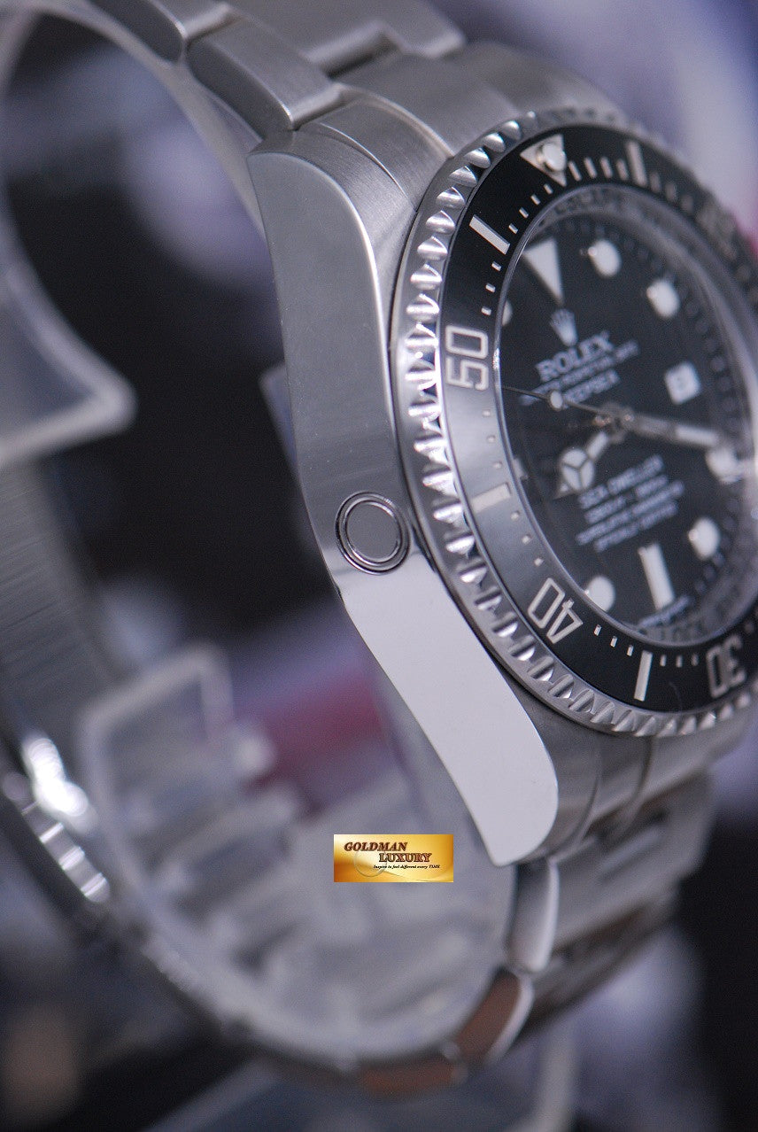 [SOLD] ROLEX OYSTER PERPETUAL DEEPSEA SEA-DWELLER BLACK 116660 (LNIB)