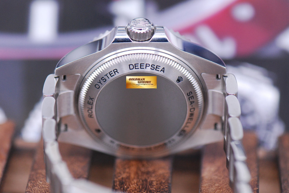 [SOLD] ROLEX OYSTER PERPETUAL DEEPSEA SEA-DWELLER BLACK 116660 (LNIB)