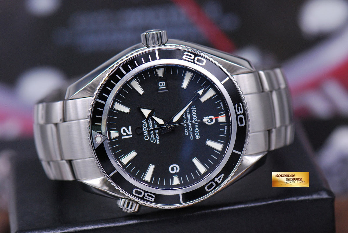 [SOLD] OMEGA SEAMASTER PLANET OCEAN 42mm BLACK (MINT)