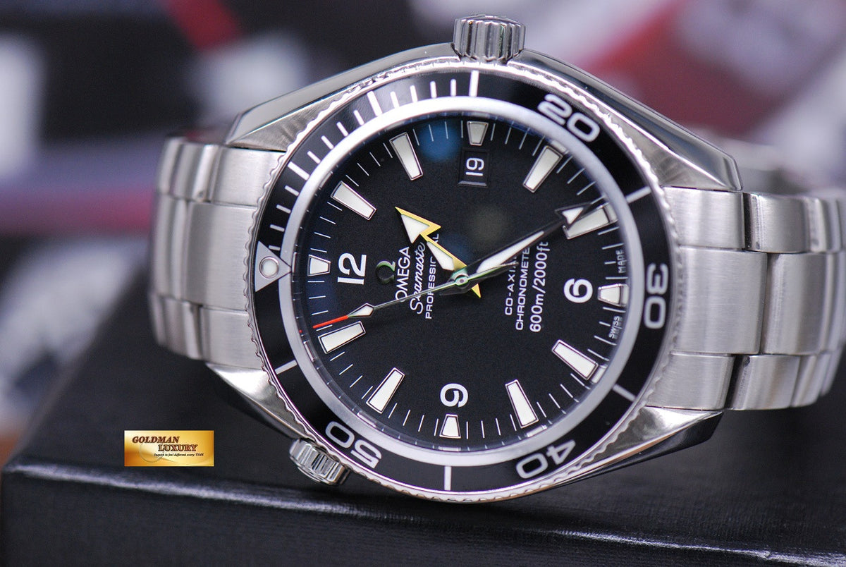 [SOLD] OMEGA SEAMASTER PLANET OCEAN 42mm BLACK (MINT)