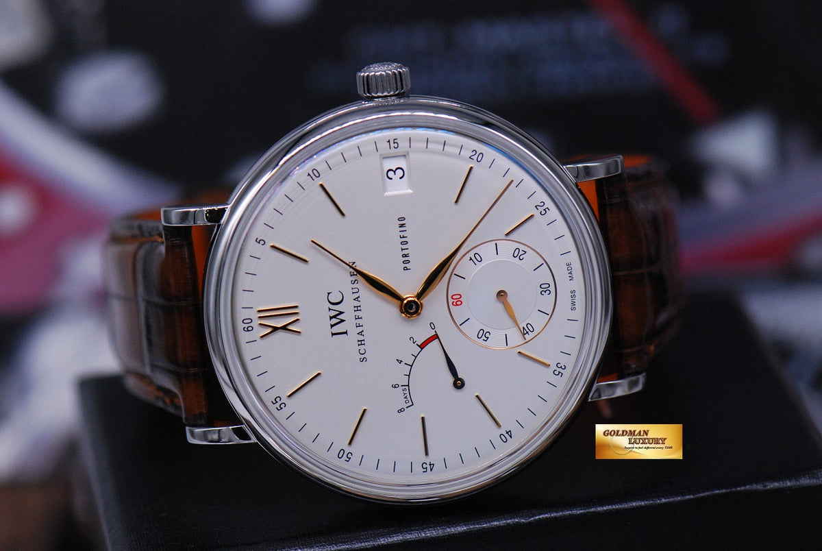 [SOLD] IWC PORTOFINO 8 DAYS POWER RESERVE MANUAL WINDING IW5101 (NEAR MINT)