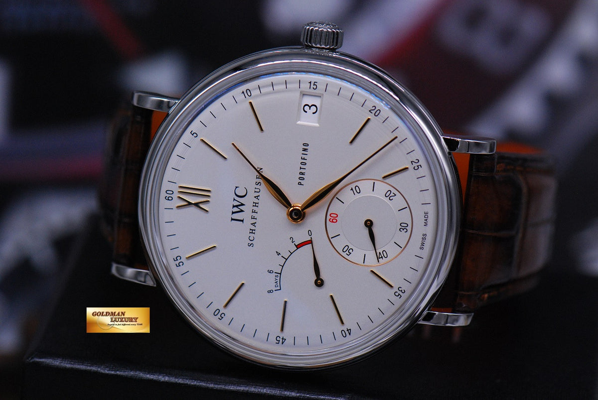 [SOLD] IWC PORTOFINO 8 DAYS POWER RESERVE MANUAL WINDING IW5101 (NEAR MINT)