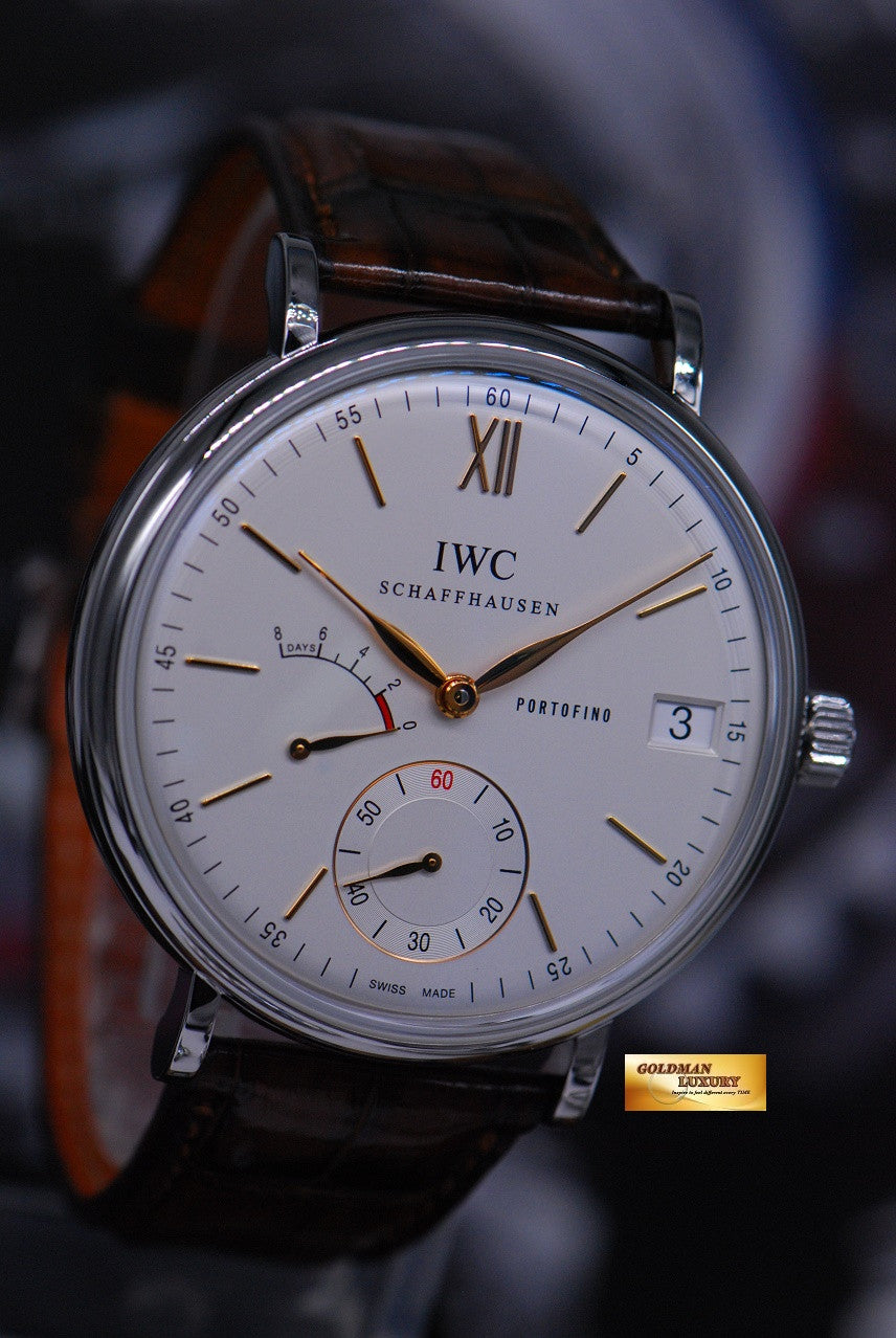 [SOLD] IWC PORTOFINO 8 DAYS POWER RESERVE MANUAL WINDING IW5101 (NEAR MINT)