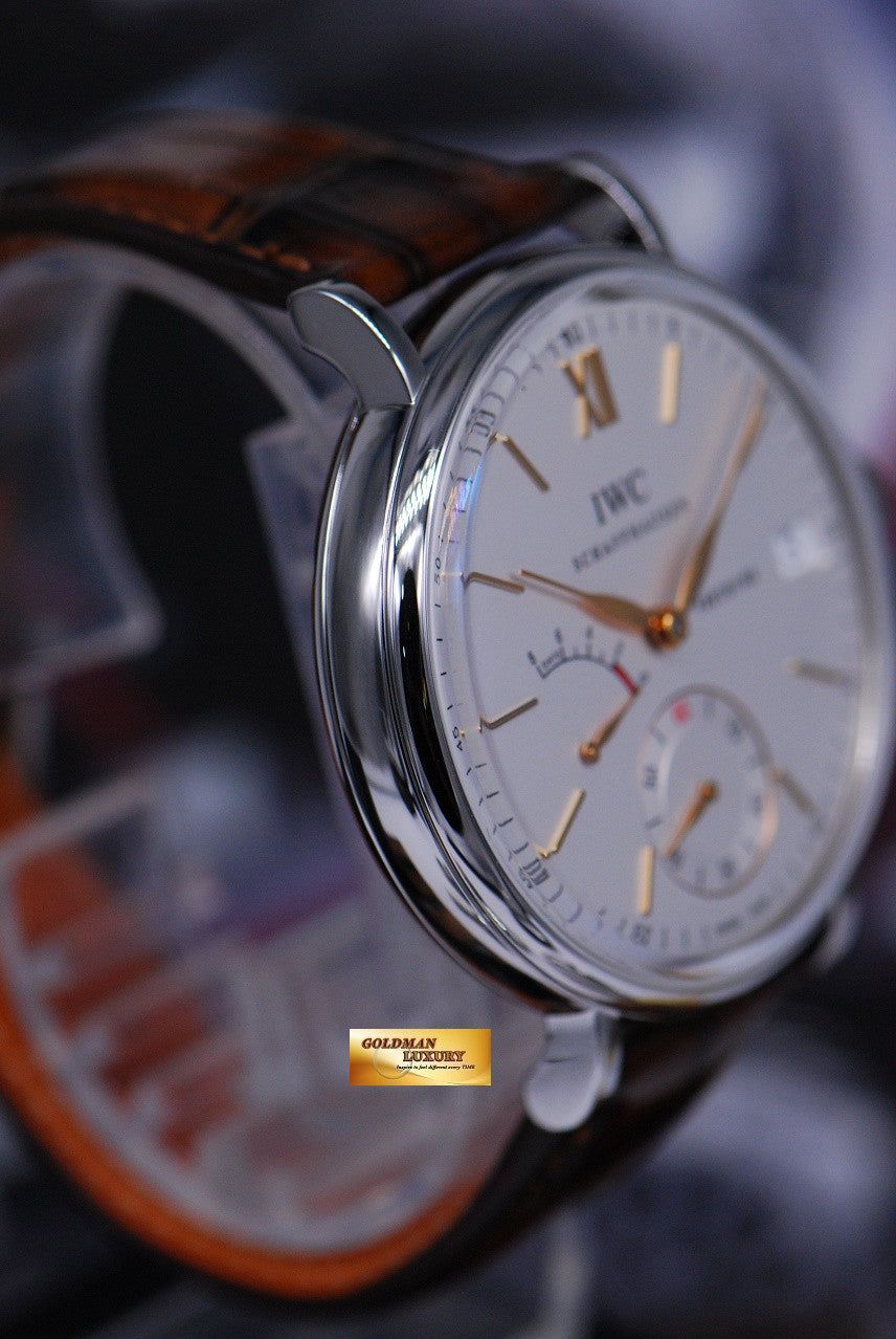 [SOLD] IWC PORTOFINO 8 DAYS POWER RESERVE MANUAL WINDING IW5101 (NEAR MINT)