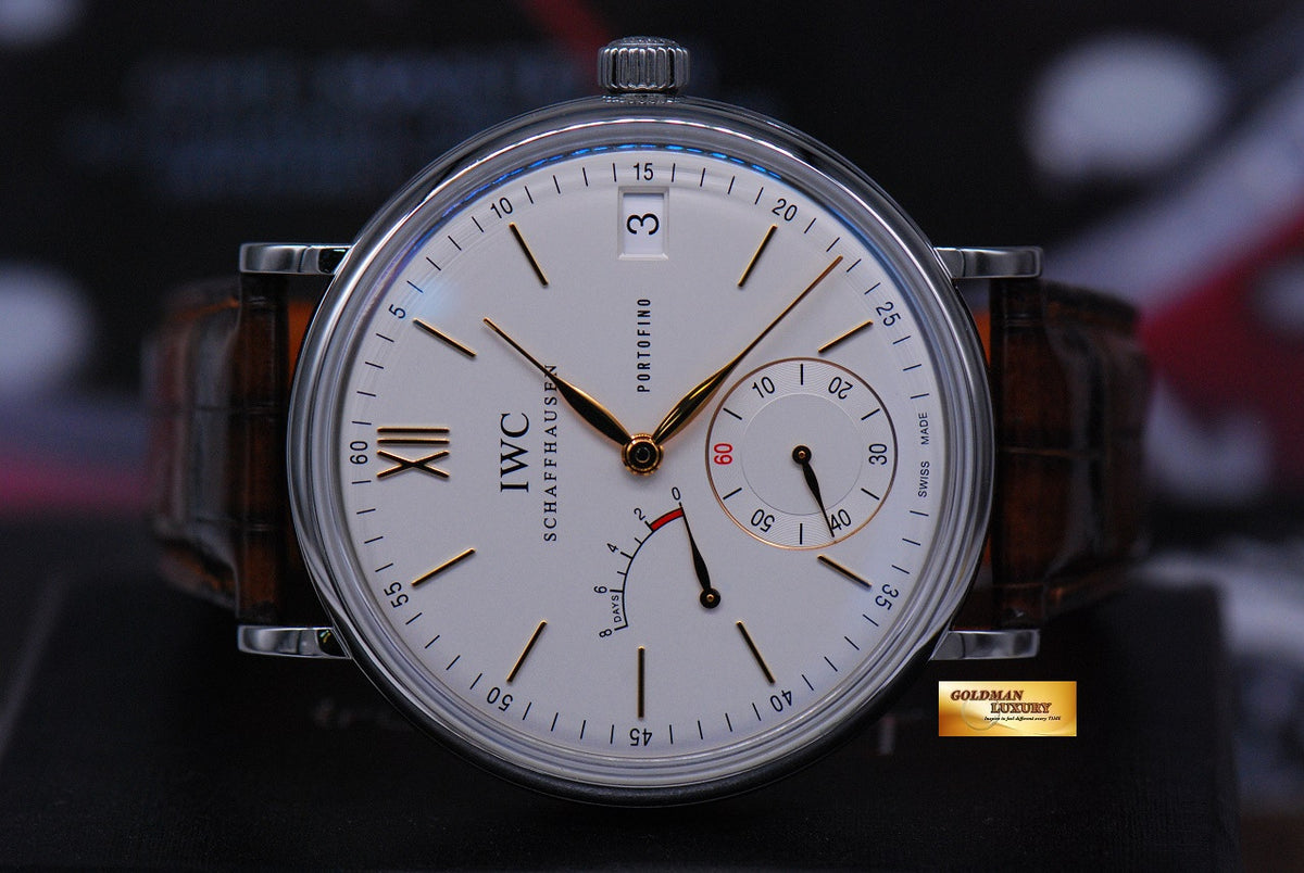[SOLD] IWC PORTOFINO 8 DAYS POWER RESERVE MANUAL WINDING IW5101 (NEAR MINT)