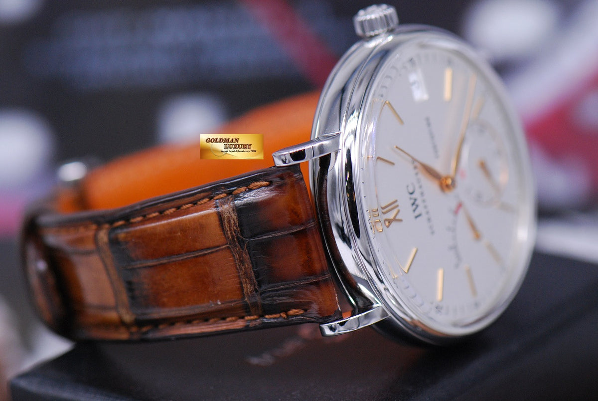 [SOLD] IWC PORTOFINO 8 DAYS POWER RESERVE MANUAL WINDING IW5101 (NEAR MINT)