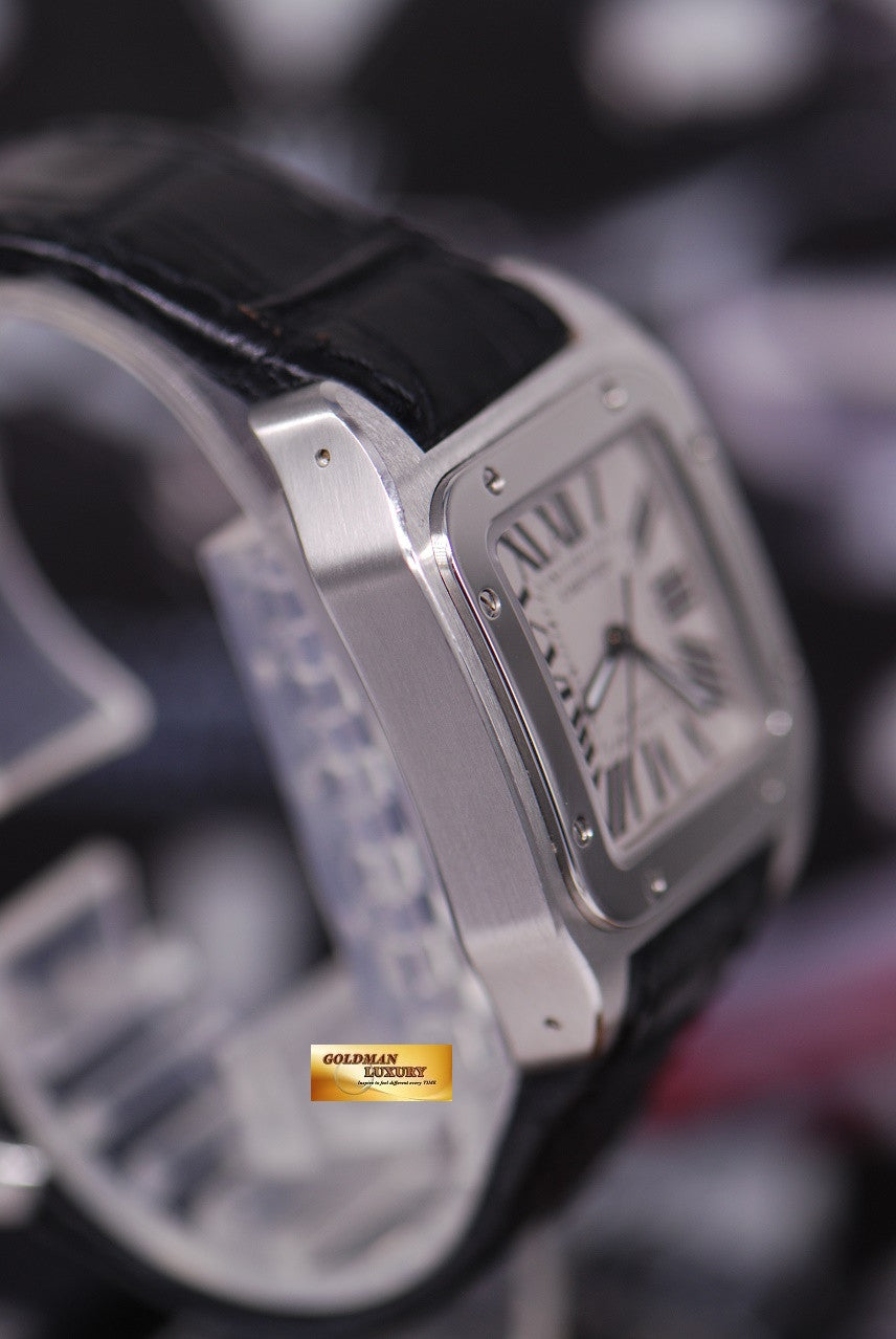 [SOLD] CARTIER SANTOS 100 MIDSIZE AUTOMATIC (MINT)