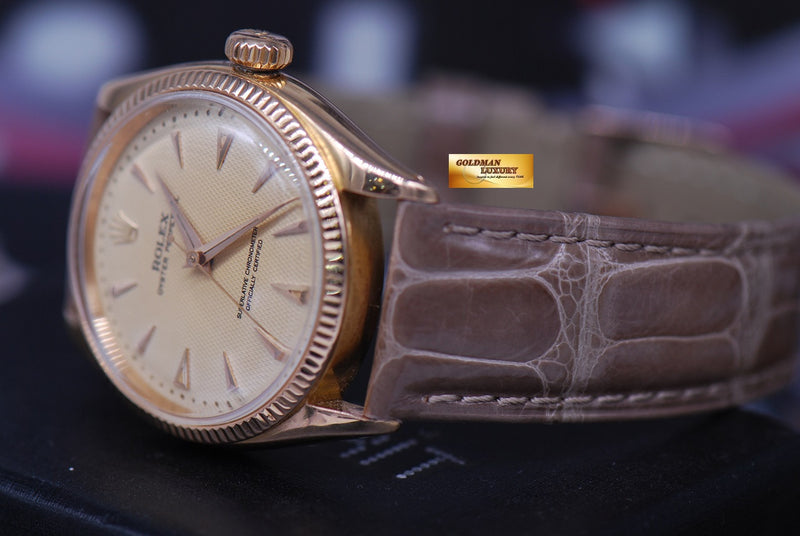 products/GML1459_-_Rolex_Oyster_Perpetual_Semi-Bubble_18K_Rose_Gold_Honeycomb_6285_-_7.JPG