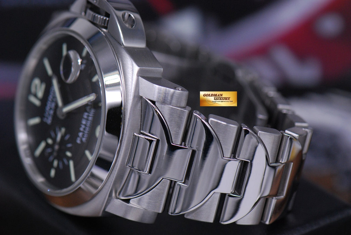 [SOLD] PANERAI LUMINOR MARINA 44mm SS with BRACELET AUTOMATIC PAM 220 (MINT)
