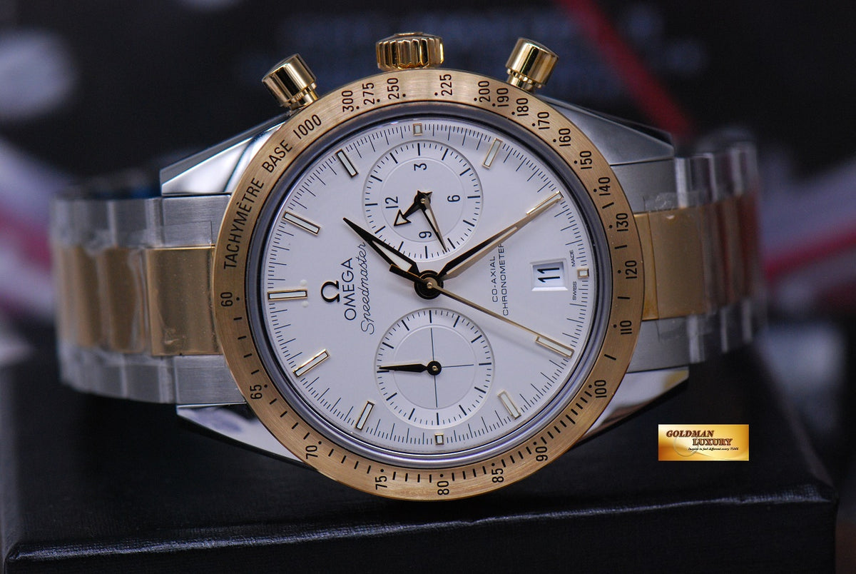 [SOLD] OMEGA SPEEDMASTER ’57 CO-AXIAL CHRONOGRAPH HALF-GOLD AUTOMATIC (NEW-UNWORN)