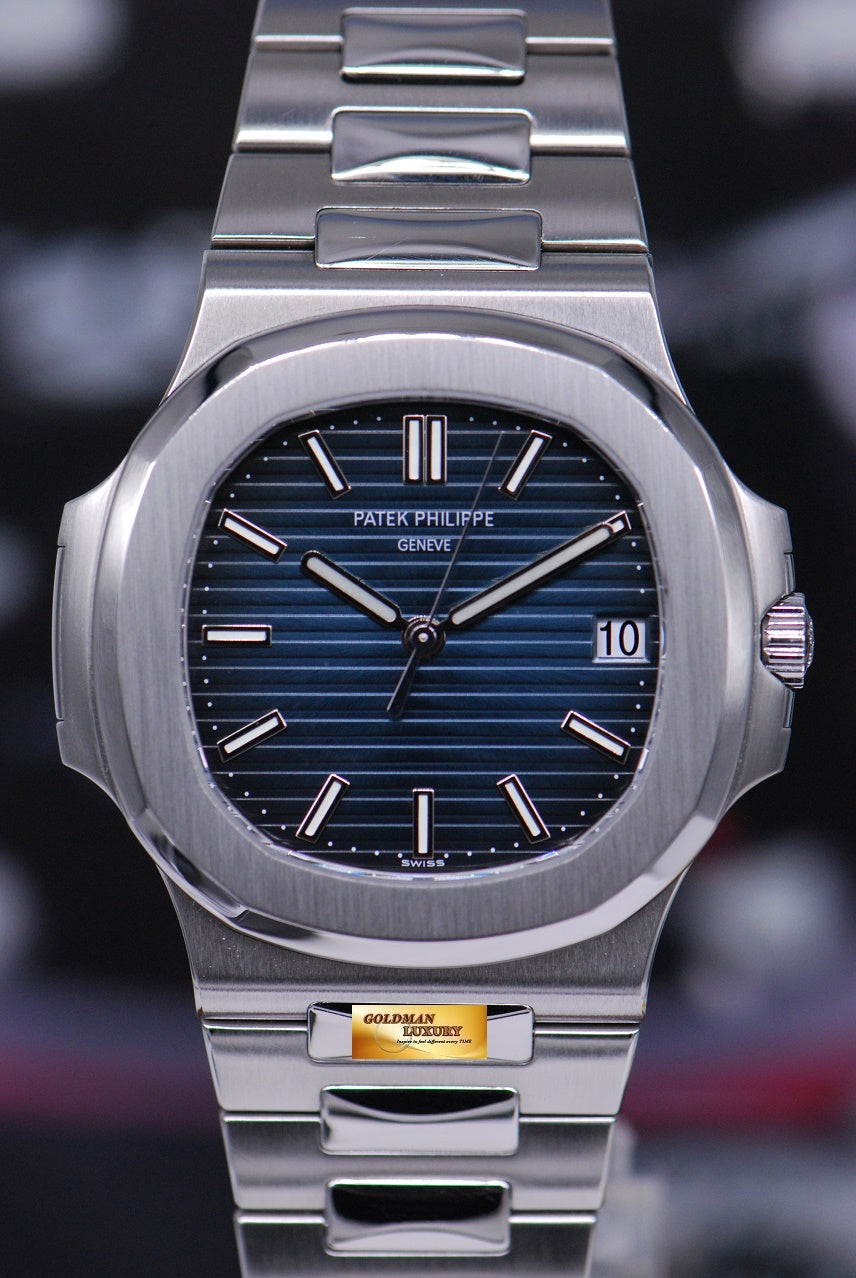 [SOLD] PATEK PHILIPPE NAUTILUS MEN’S STAINLESS STEEL BLUE 5711/1A (LNIB)