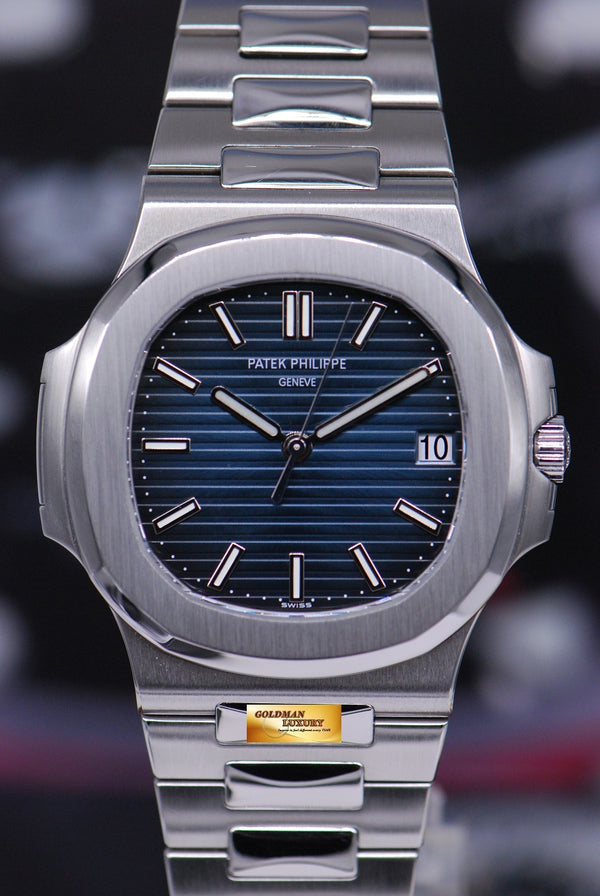 [SOLD] PATEK PHILIPPE NAUTILUS MEN’S STAINLESS STEEL BLUE 5711/1A (LNIB)