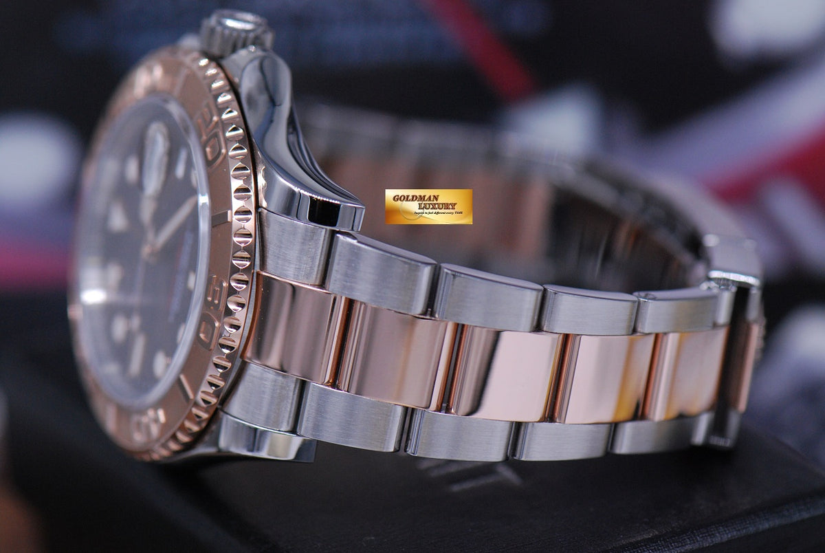 [SOLD] ROLEX OYSTER PERPETUAL YACHT-MASTER HALF-ROSE GOLD Ref 116621 (LNIB)