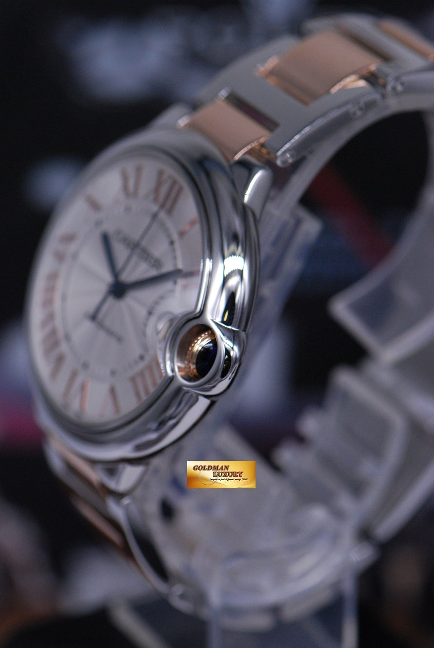 [SOLD] CARTIER BALLON BLEU 42mm HALF-ROSE GOLD AUTOMATIC (MINT)