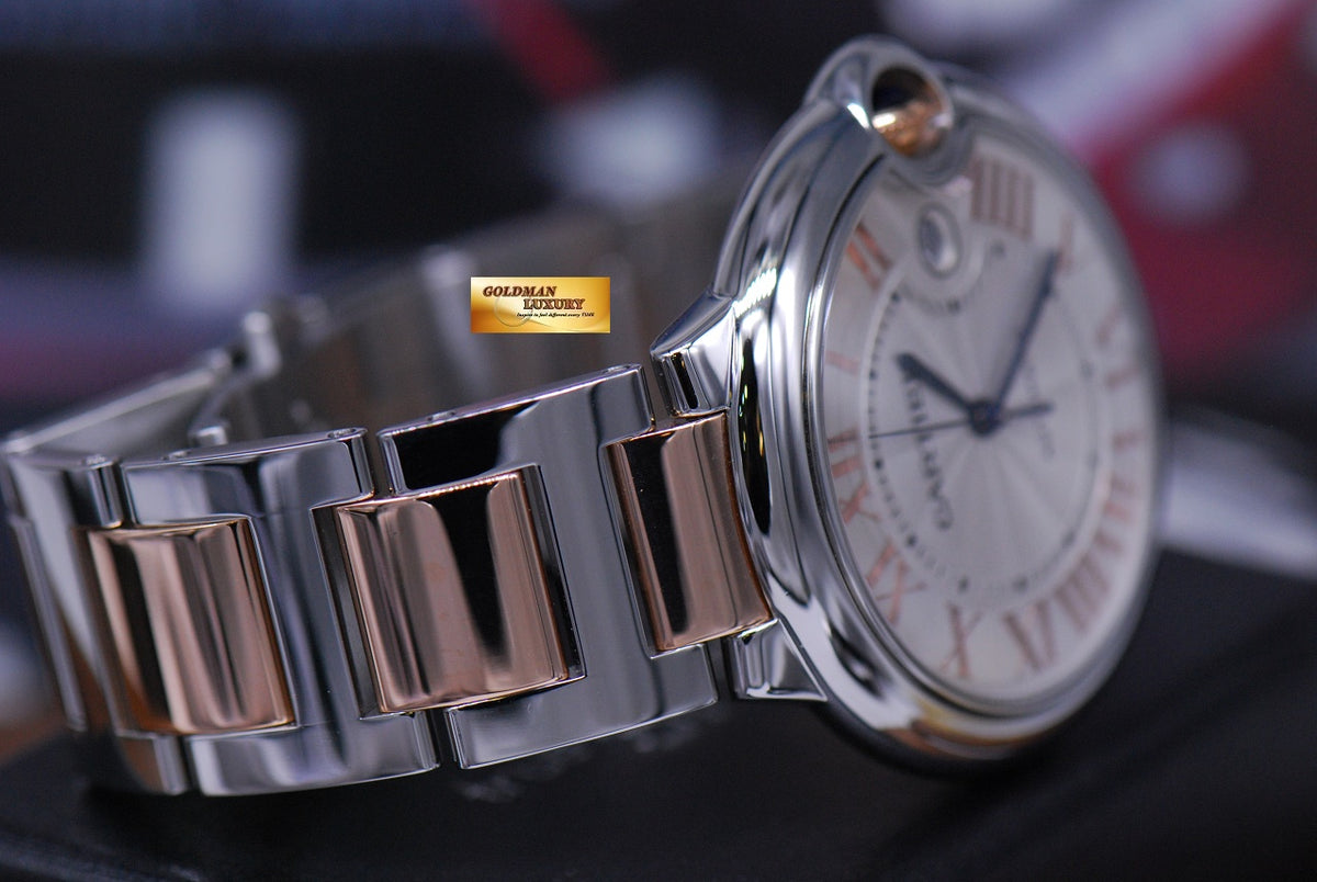 [SOLD] CARTIER BALLON BLEU 42mm HALF-ROSE GOLD AUTOMATIC (MINT)