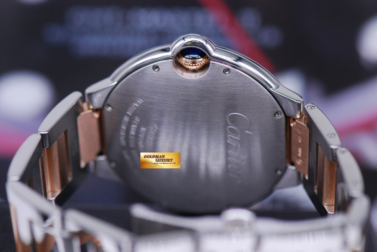 [SOLD] CARTIER BALLON BLEU 42mm HALF-ROSE GOLD AUTOMATIC (MINT)