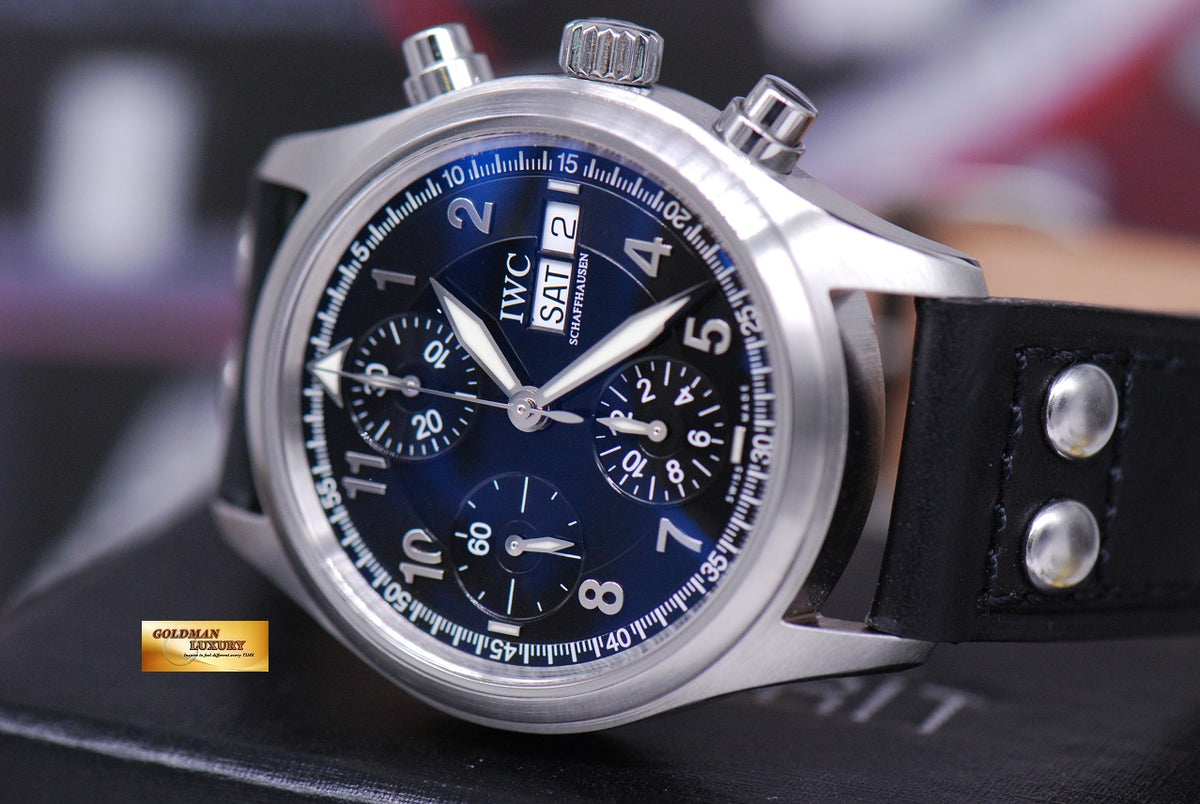 [SOLD] IWC PILOT CHRONOGRAPH 39mm AUTOMATIC IW3706 (MINT)