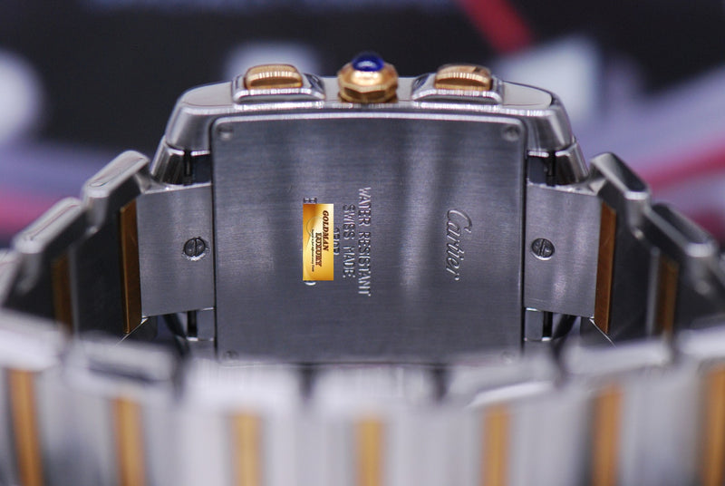 Cartier tank francaise deals steel and gold