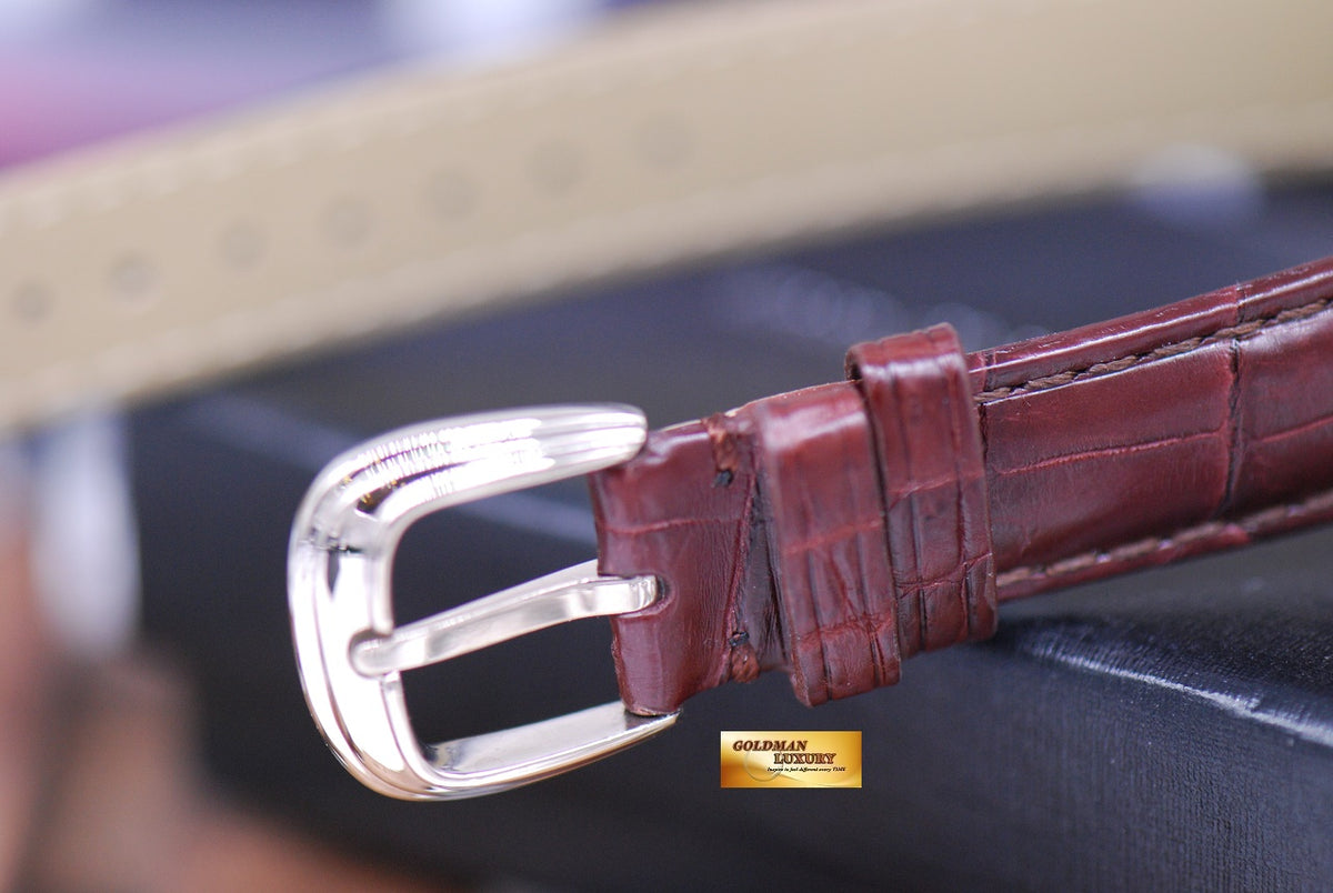 [SOLD] FRANCK MULLER CURVEX 18K WHITE GOLD LADIES QUARTZ 7502 QZ (MINT)