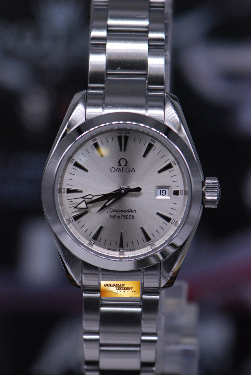 [SOLD] OMEGA SEAMASTER AQUA TERRA LADIES 29mm QUARTZ 2577.3000 (MINT)