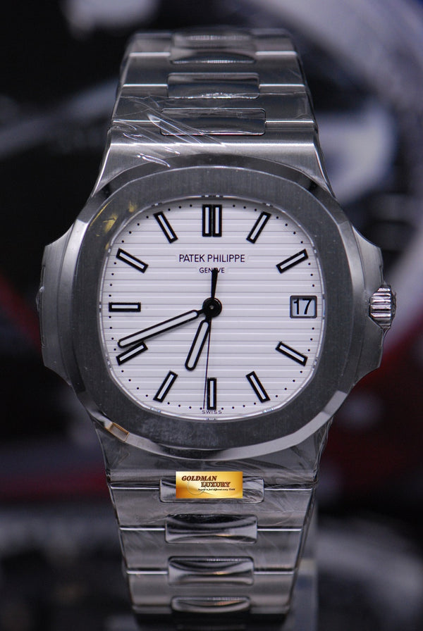 [SOLD] PATEK PHILIPPE NAUTILUS MEN’S STAINLESS STEEL WHITE 5711/1A (NEW-UNWORN)