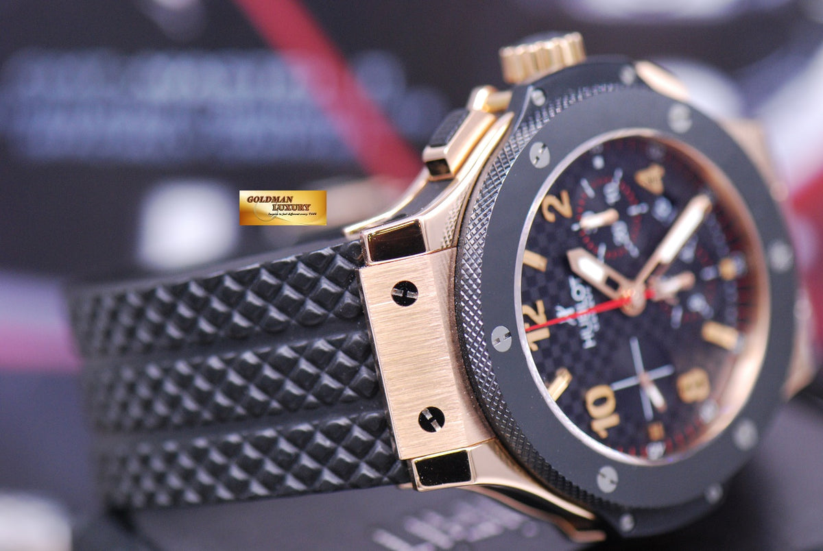 [SOLD] HUBLOT BIG BANG 18K ROSE GOLD CERAMIC BEZEL 44mm CHRONOGRAPH AUTOMATIC 301.PB.131.RX (MINT)