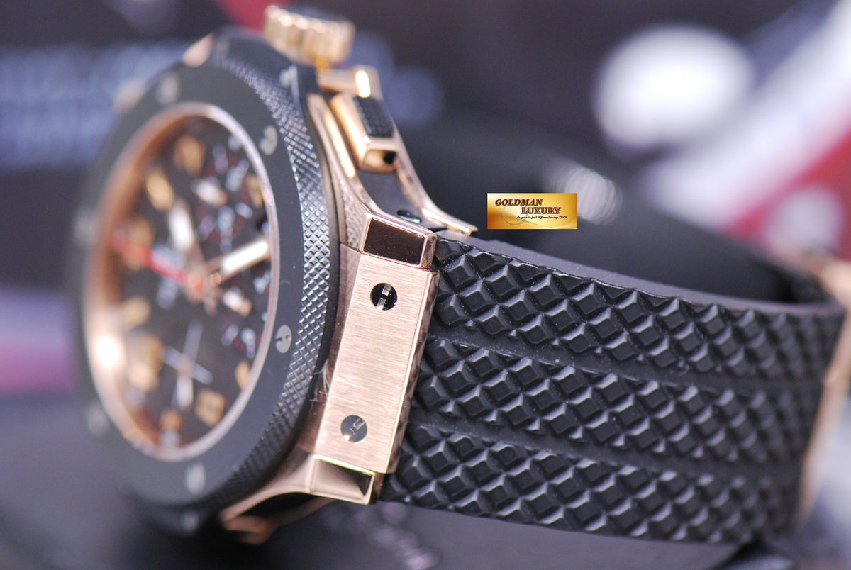 [SOLD] HUBLOT BIG BANG 18K ROSE GOLD CERAMIC BEZEL 44mm CHRONOGRAPH AUTOMATIC 301.PB.131.RX (MINT)