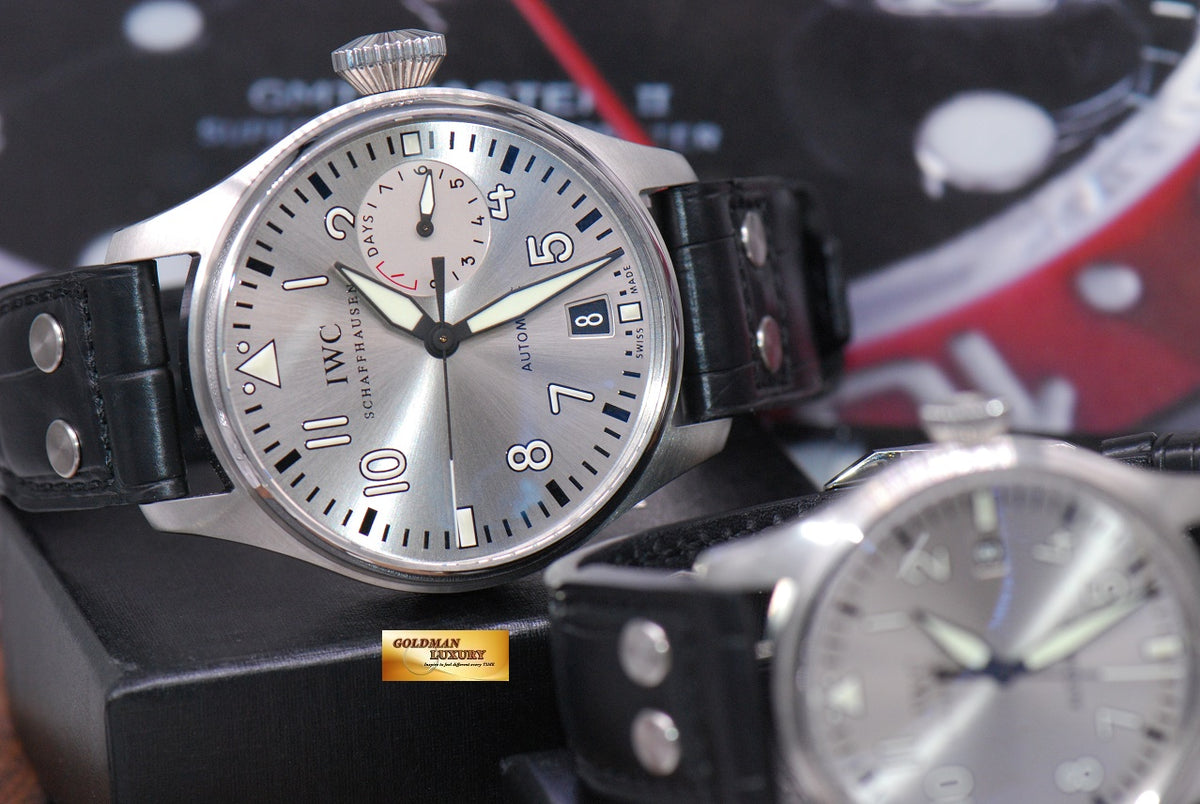 [SOLD] IWC PILOT COLLECTION “FATHER & SON” EDITION BIG PILOT + MARK XVI AUTOMATIC (LNIB)