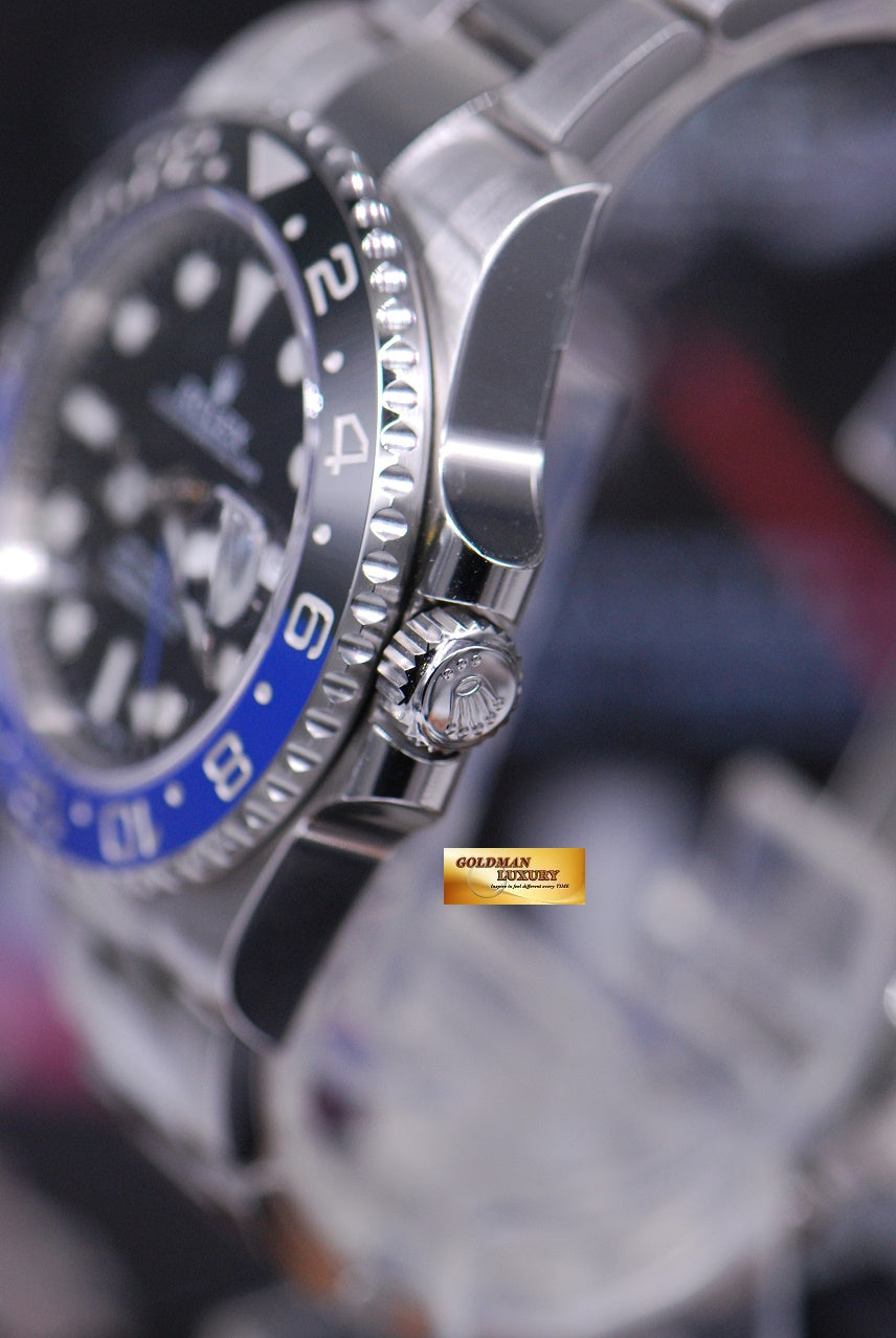 [SOLD] ROLEX OYSTER PERPETUAL GMT-MASTER II "BATMAN" CERAMIC (NEW-UNWORN)