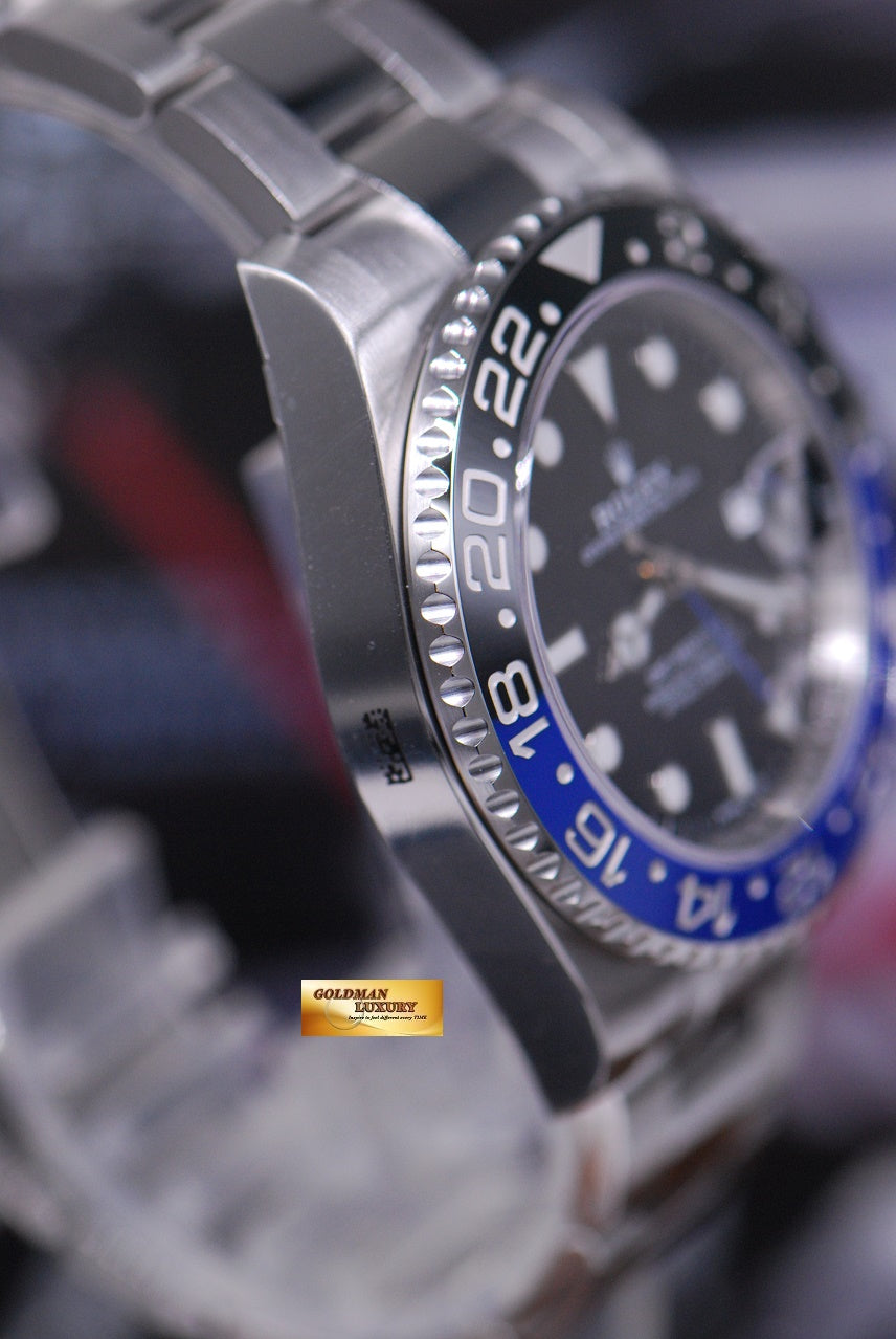 [SOLD] ROLEX OYSTER PERPETUAL GMT-MASTER II "BATMAN" CERAMIC (NEW-UNWORN)