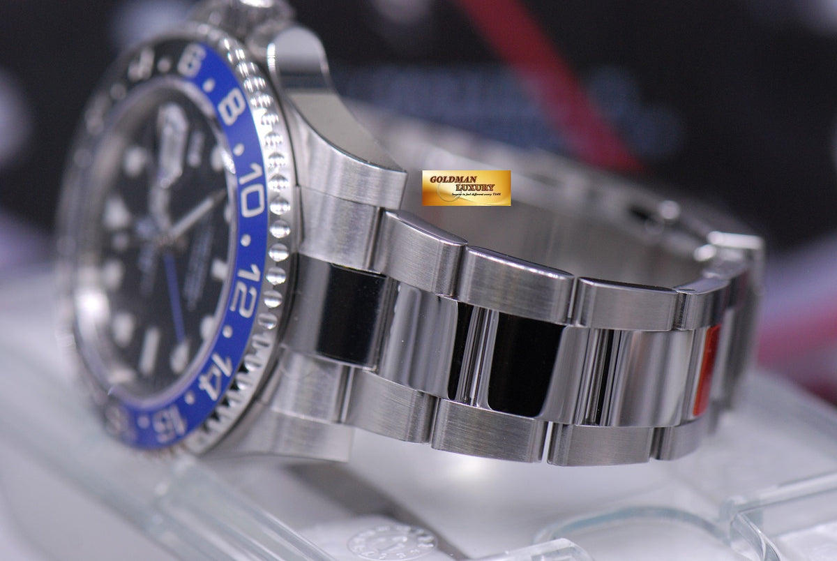 [SOLD] ROLEX OYSTER PERPETUAL GMT-MASTER II "BATMAN" CERAMIC (NEW-UNWORN)
