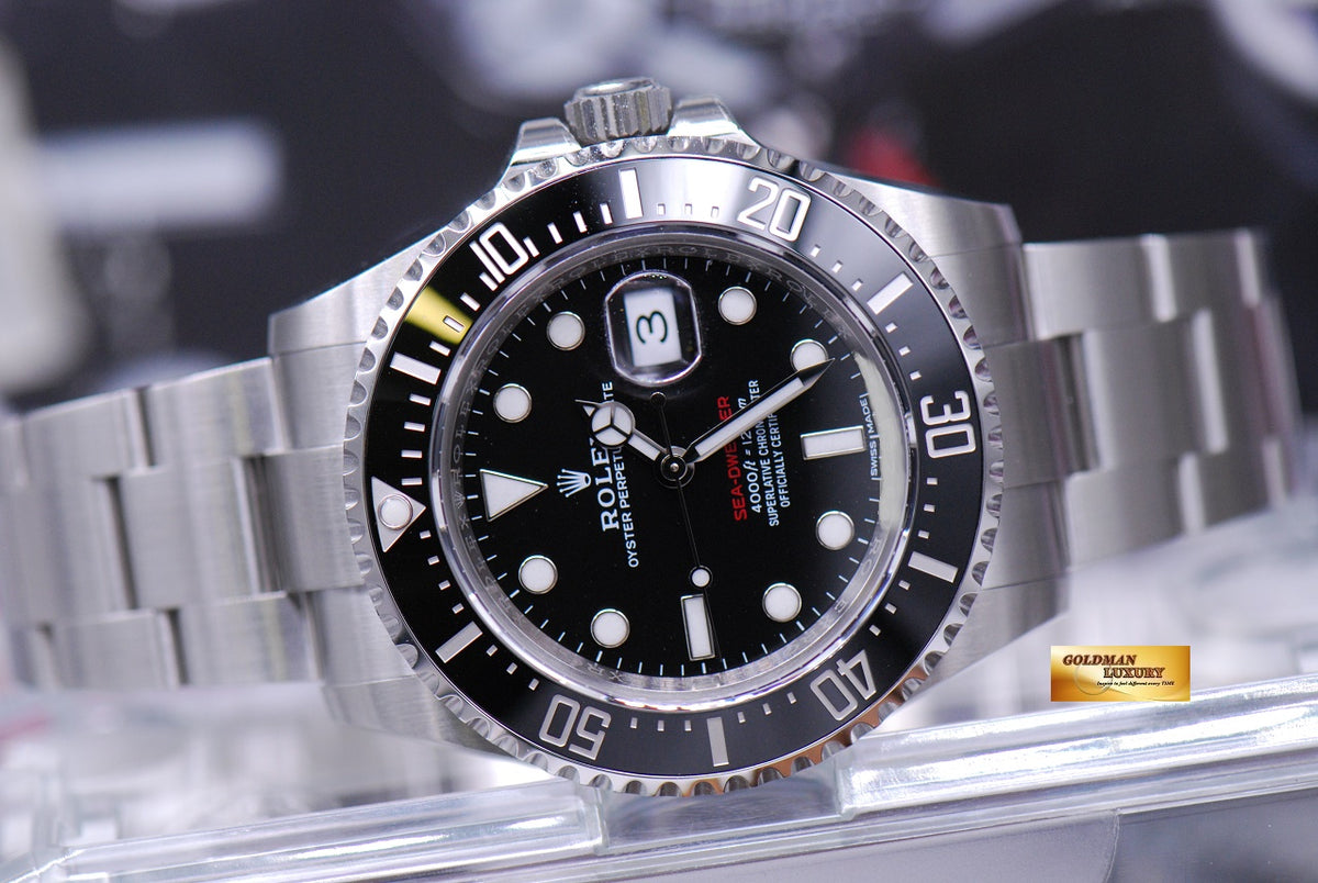 [SOLD] ROLEX OYSTER RED SEA-DWELLER 50TH ANNIVERSARY CERAMIC Ref : 126600 (NEW-UNWORN)