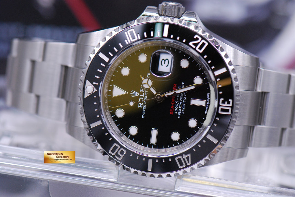 [SOLD] ROLEX OYSTER RED SEA-DWELLER 50TH ANNIVERSARY CERAMIC Ref : 126600 (NEW-UNWORN)