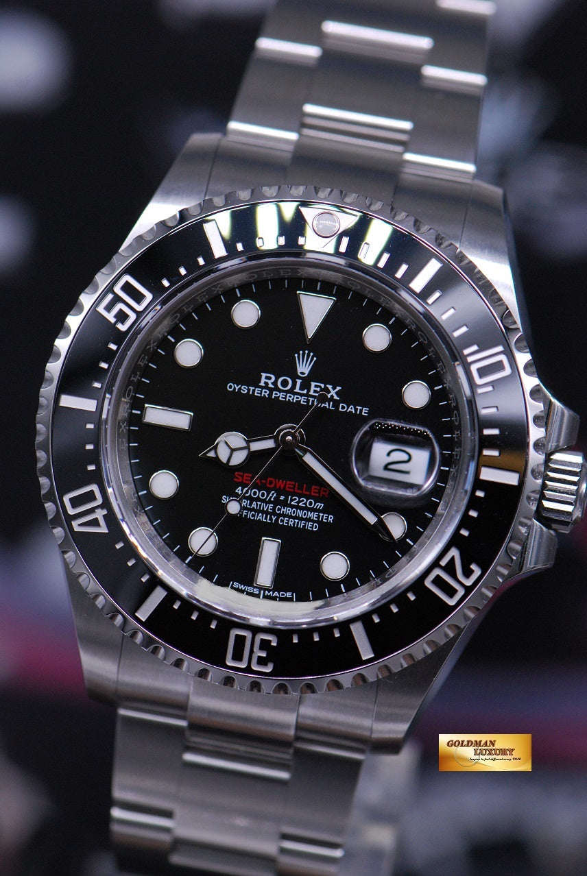 [SOLD] ROLEX OYSTER RED SEA-DWELLER 50TH ANNIVERSARY CERAMIC Ref : 126600 (NEW-UNWORN)
