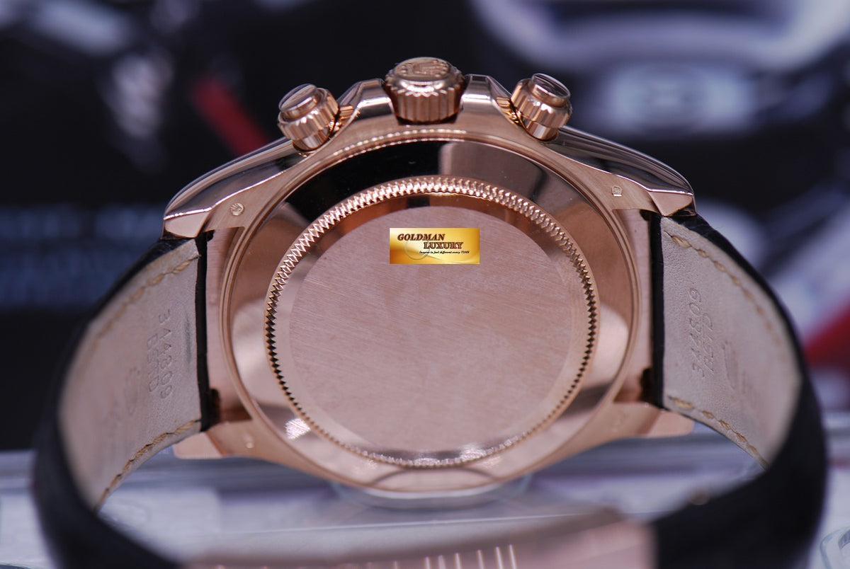 [SOLD] ROLEX OYSTER COSMOGRAPH DAYTONA 18K EVEROSE GOLD Ref : 116515LN (MINT)