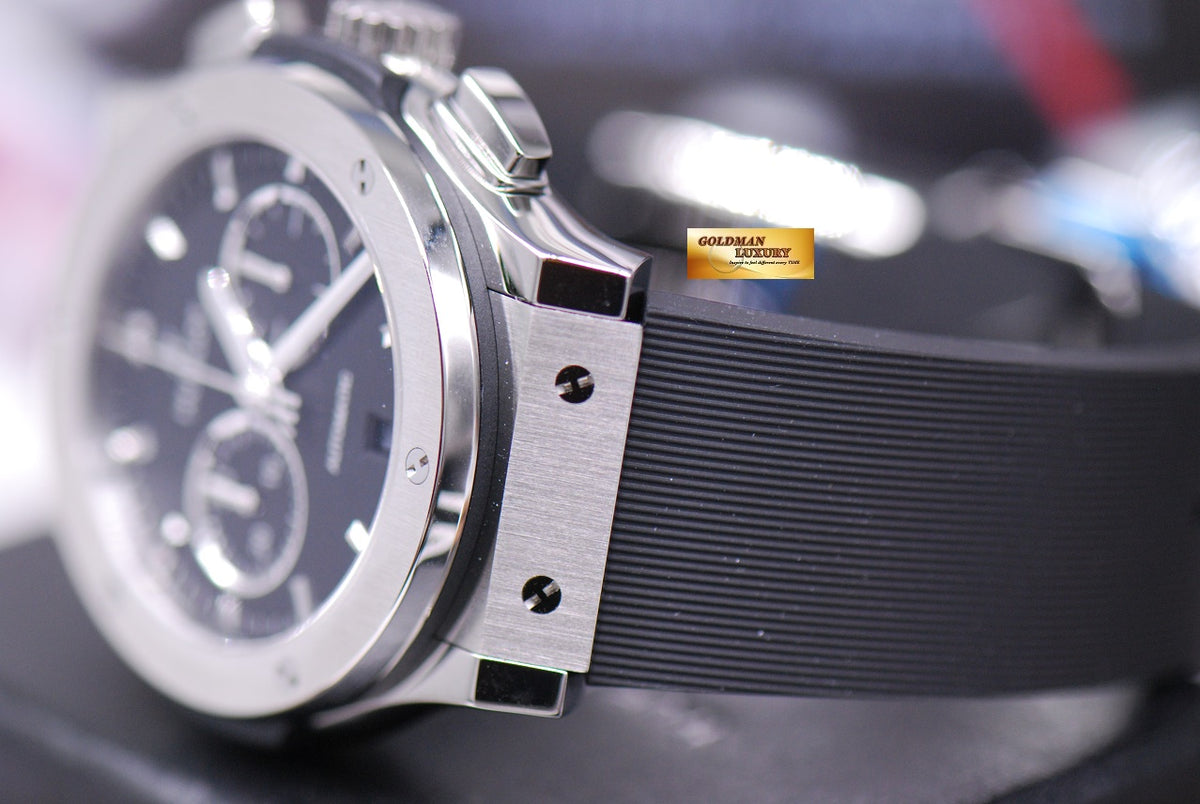 [SOLD] HUBLOT CLASSIC FUSION LADIES 38mm CHRONOGRAPH SS AUTOMATIC (NEW-UNWORN)