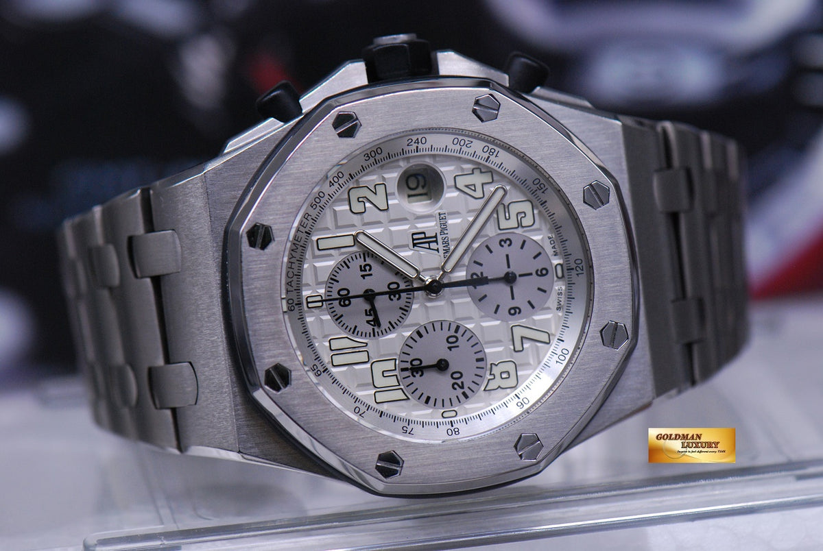 [SOLD] AUDEMARS PIGUET ROYAL OAK OFFSHORE TITANIUM CHRONOGRAPH 25721Ti (MINT)