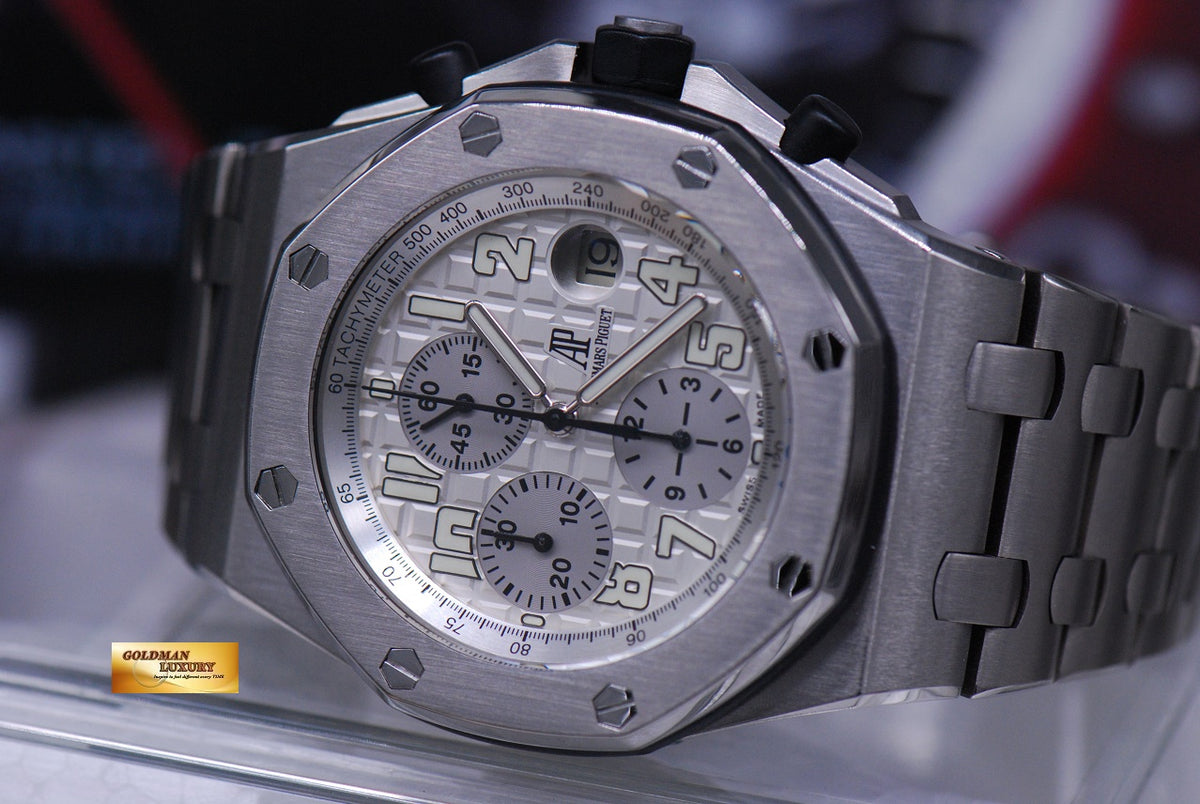 [SOLD] AUDEMARS PIGUET ROYAL OAK OFFSHORE TITANIUM CHRONOGRAPH 25721Ti (MINT)