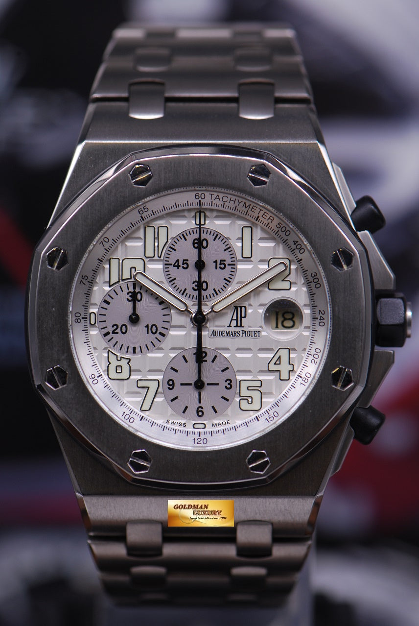 [SOLD] AUDEMARS PIGUET ROYAL OAK OFFSHORE TITANIUM CHRONOGRAPH 25721Ti (MINT)