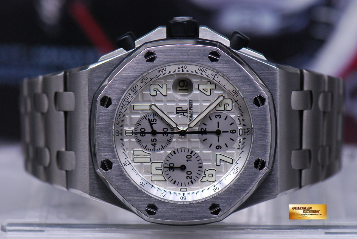 [SOLD] AUDEMARS PIGUET ROYAL OAK OFFSHORE TITANIUM CHRONOGRAPH 25721Ti (MINT)